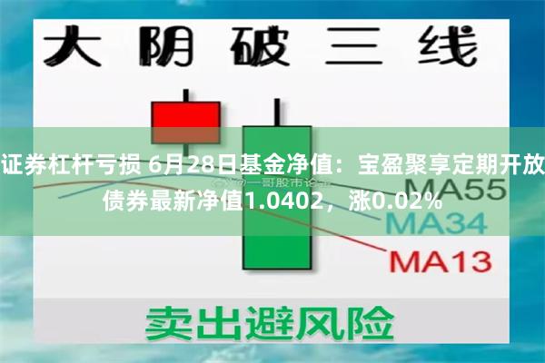 证券杠杆亏损 6月28日基金净值：宝盈聚享定期开放债券最新净值1.0402，涨0.02%