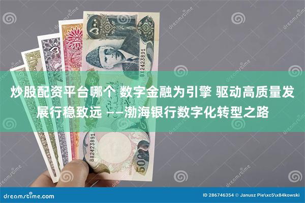 炒股配资平台哪个 数字金融为引擎 驱动高质量发展行稳致远 ——渤海银行数字化转型之路