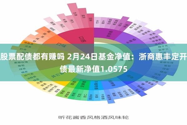 股票配债都有赚吗 2月24日基金净值：浙商惠丰定开债最新净值1.0575